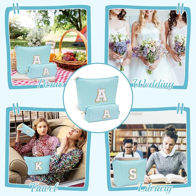 YOOLIFE Bridesmaid Gifts for Wedding Day & 30th Birthday | Unique Proposal Gifts & Travel Essentials | Makeup Organizer Bag