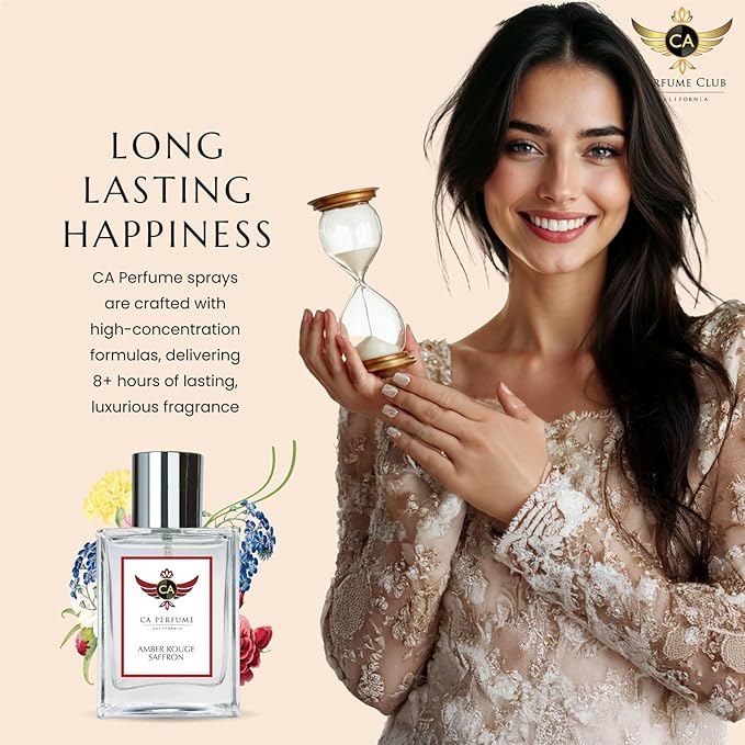CA Perfume Impression of Jasmine Musk for Women Floral Woody Musk Fragrance Long Lasting Perfumes for Women Eau De Parfum 1.7 Fl Oz 50ml
