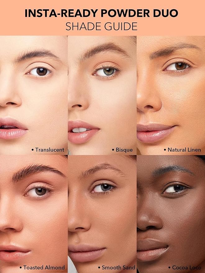 SHEGLAM Insta-Ready Face Powder Loose Under Eye Setting Powder - Natural Linen