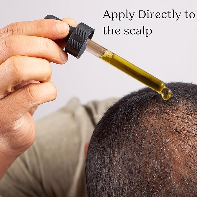Batana Oil for Hair Strength, 100% Pure & Natural from Honduras, Promotes Hair Wellness for Men & Women