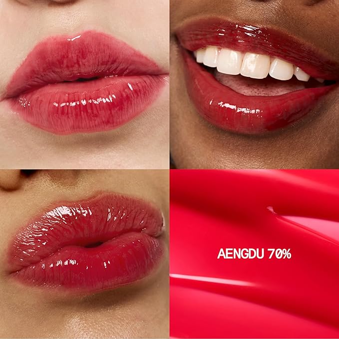 fwee 3D Voluming Gloss 70% (Rich) | Aengdu 70% l High Shine, Non-Sticky Lip Gloss for Makeup | Long-Lasting, Moisturizing Gel Formula | 30%, 70% Pigment Options | 5.3g