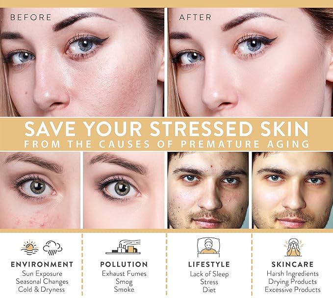 LILY SADO HONEY GLOW Radiance Cream Face Moisturizer - Natural Daily Facial Lotion w Manuka Honey, Coconut, Apricot, Gotu Kola, and VITS B5 & E - Amazing Anti Aging Formula. 2 oz