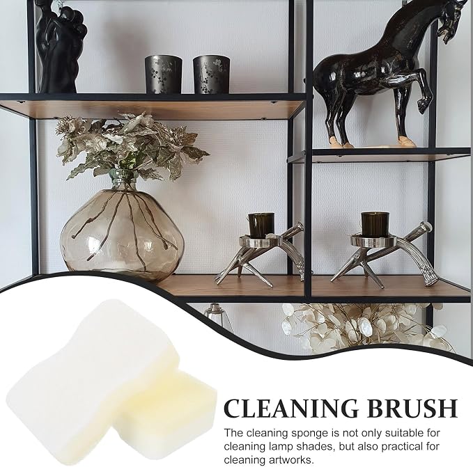 15pcs Lampshade Cleaner Sponges Fabric Cleaning Brush Dry Soot Removal Sponge - Image 6