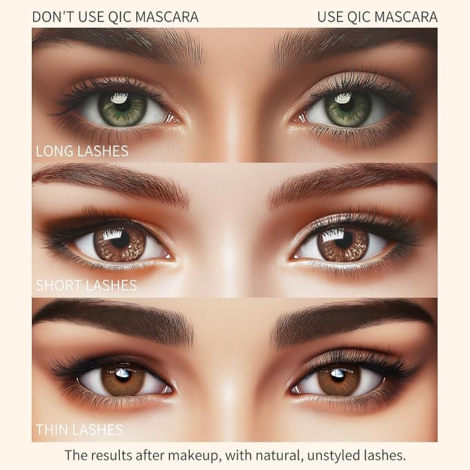 Unique High Heel Design Mascara – Ultra-Volumizing & Lengthening Lash Cosmetics Mascara for Long, Thick, Curled Lashes – 24H Waterproof & Smudge-Proof – Ultra Black, Dramatic Eye Makeup Look