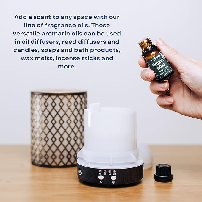 CANDECraftCo Premium Fragrance Oil – Diffuser Oils Fragrances Scented for Home, Candle Soap Making Supplies, Aromatherapy Blends for House (0.34 Fl Oz) (Lavender Vanilla + Cactus Flowers)