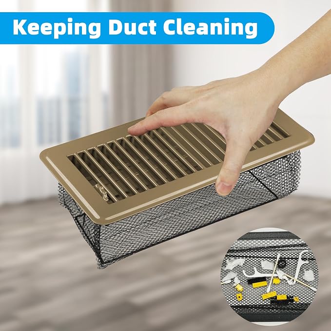 Floor Vent Screen Net, Air Vent Filter Mesh - Image 4