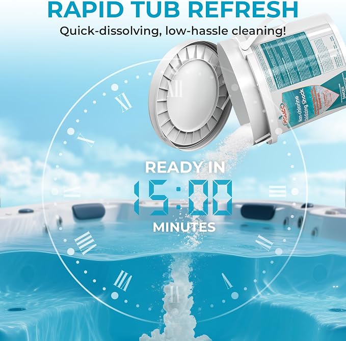 Non-Chlorine Spa Shock for Hot Tub, Chlorine-Free Shock Treatment for Hot Tubs - Image 5