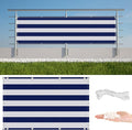 Fence Privacy Screen 9.8' x 49.2' Durable UV-Resistant Patio Privacy Screen by AYLFBFU