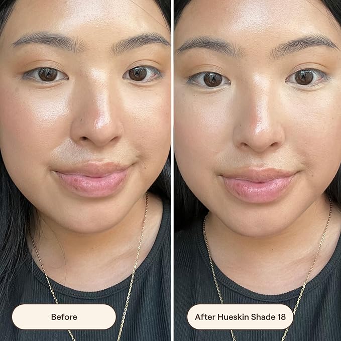 Live Tinted Hueskin Serum Concealer - Medium-to-Full Coverage Concealer with Niacinamide, & Hyaluronic Acid for Dark Circles, Fine Lines & Wrinkles, Buildable Long-Lasting Formula, 0.35 oz Shade 18