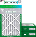 Filterbuy 12x20x4 Air Filter MERV 8 Essential Dust & Allergy Defense, by Filterbuy