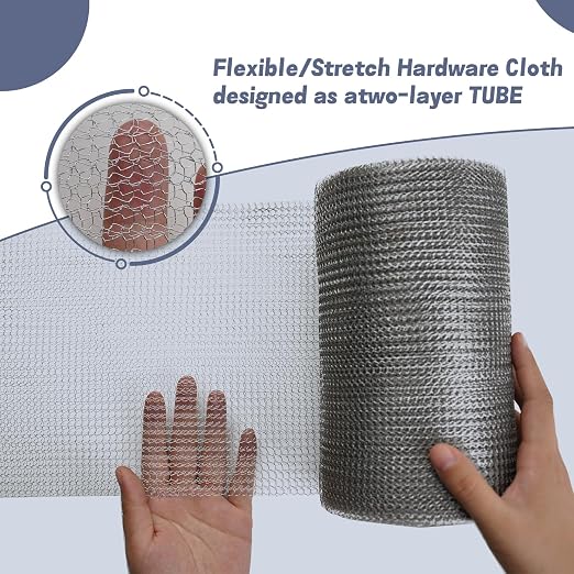 16" X 50 ft 304 Stainless Steel Mesh, Wire Mesh - Image 4