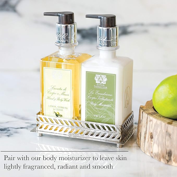 Antica Farmacista Hand & Body Wash - Luxury Nourishing Body Wash - Hydrating Hand Cleansing Wash - Bath & Body Gift - Orange Blossom, Lilac & Jasmine, 10 fl oz