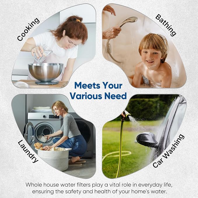 PUREPLUS 5 Micron 4.5" x 10" Whole House Water Filter Combo Kit - Image 7