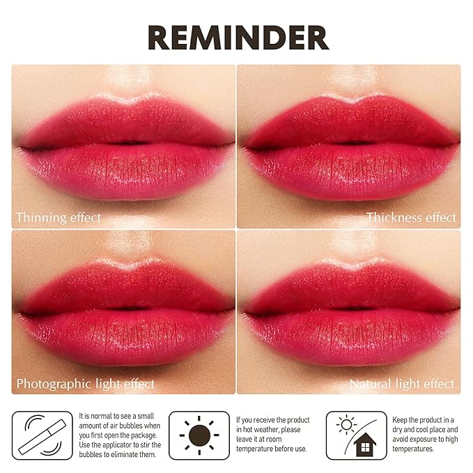 Berry Red Lipstick Moisturizing for Women Shimmer Tinted Lip Balm Cranberry Hydrate Nourish Lip Gloss Cruelty Free Lip Makeup, ZG119 My Love