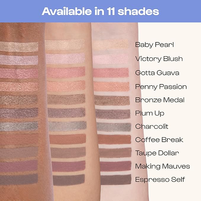 ALLEYOOP 11th Hour Cream Eye Shadow Sticks - Gotta Guava (Shimmer) - Award-winning Eyeshadow Stick - Smudge-Proof and Crease Proof for Over 11 Hours - Easy-To-Apply and Compact for Travel, 0.05 Oz