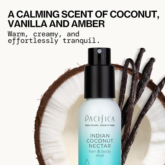 Pacifica Hair & Body Mist Take Me There Travel Size, Gift Set, Fragrance, Perfume Body Spray, Island Vanilla, Dream Moon, Silver Moon (Set of 3) Clean Vegan & Cruelty-Free Dermatologist Tested
