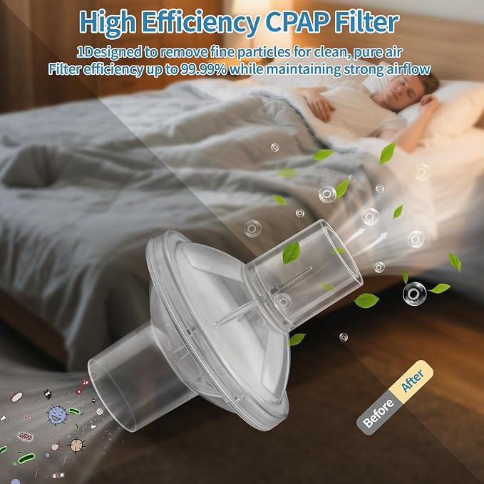 CPAP Filters - 12 PCS Universal CPAP Inline Filter - Image 3