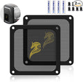 120mm Fan Filter PC Dust Filter Computer Fan Grills Dust Mesh Magnetic Frame PC by YIMATEECO