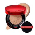 Espoir Be Velvet Cushion Foundation #27 Oat | Quick and Easy Coverage with Long-lasting Color by Zero Oxidation, Velvety Smooth Finish & Lightweight Formula, Vegan, Korean Makeup, 0.46 oz