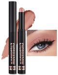 Erinde Waterproof Cream Eyeshadow Stick, Matte Nude Eye Shadow Sticks, Longwear Blendable High Pigmented, Neutral Eye Shadow Sticks Matte for Older Eyes, Smokey Eyeshadow Pencil Crayon, 12 Warm Brown