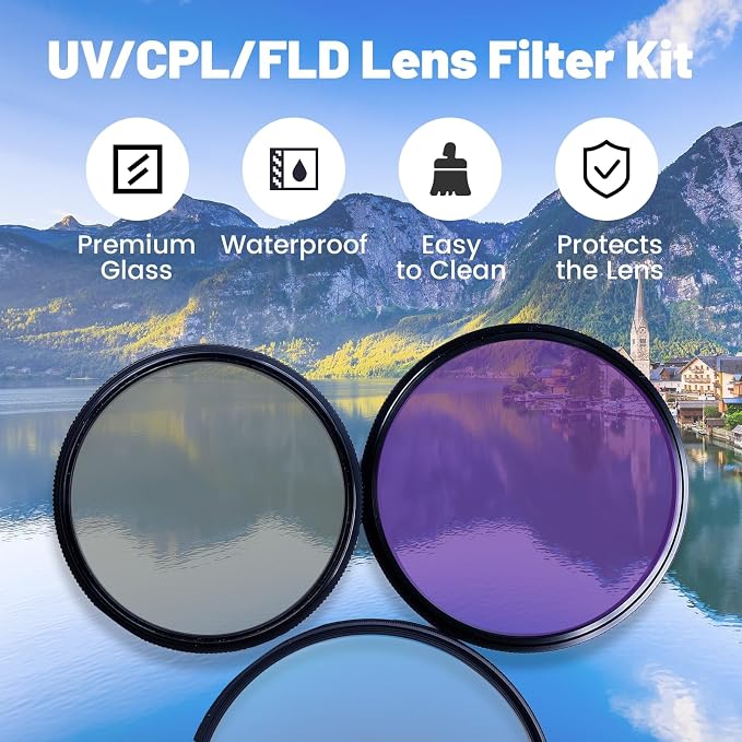 46mm UV/CPL/FLD Lens Filter Kit - Image 3
