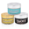 LUXURY LIFE BUTTER - Irresistibly Scented Body Butter with Hyaluronic Acid for Ultimate Moisture. Hydrates for a Non-Greasy Glamorous Glow (Dessert, Presidential and Peach Smoke)