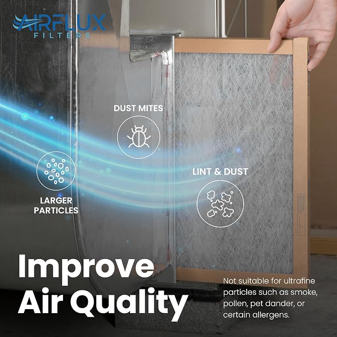 Fiberglass Air Filter -16x24x2Air Filter 12 Pack - Image 4