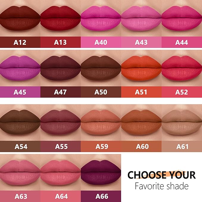 Nude Lipstick Long Lasting Lipsticks for Women Pigmented Smudgeproof Transferproof Vegan Cruelty Free Lip Makeup, A59 For Love