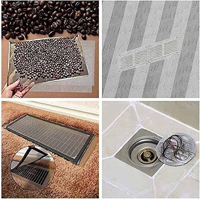 30 Mesh Metal Wire Mesh Screen, Stainless Steel Filter Cloth Roll, Vent Guard - Image 4