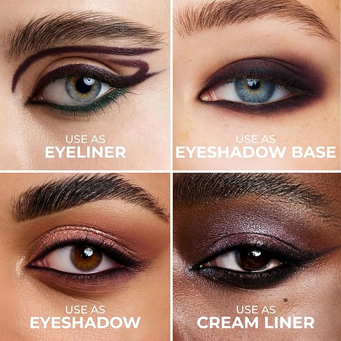 Lamel Brown Eyeliner, Ultra Long Lasting Gel Eyeliner Pencil, Waterproof Eye Liner, Smudge Proof, Creamy Eye Pencil, Sweat Proof Makeup, Highly-Pigmented (402 Shade)