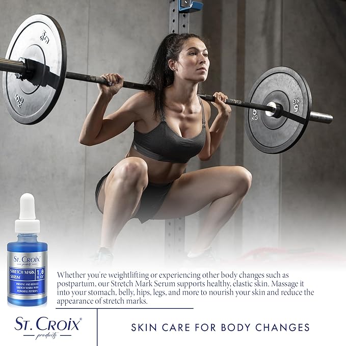 Stretch Mark Serum - Prevent and Reduce Appearance of Stretch Marks - 1 oz