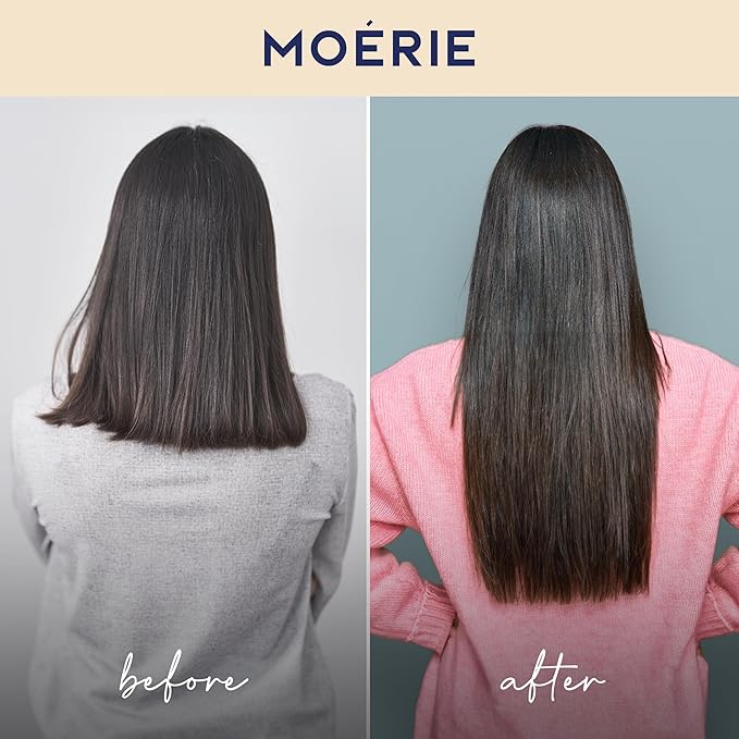 Moerie Mineral Shampoo and Conditioner Plus Hair Growth Spray Set – Ultimate Hair Care Pack – For Longer, Thicker, Fuller Hair - Volumizing Hair Care Products – Paraben & Silicone Free - Double Set