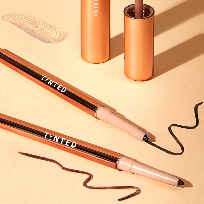 Live Tinted Hueliner Longwearing Pencil Eyeliner - Waterproof, Transfer-Proof, Long-Lasting Formula that Easily Glides On, High-Pigmented Pencil Eyeliner, 0.35g - Brown