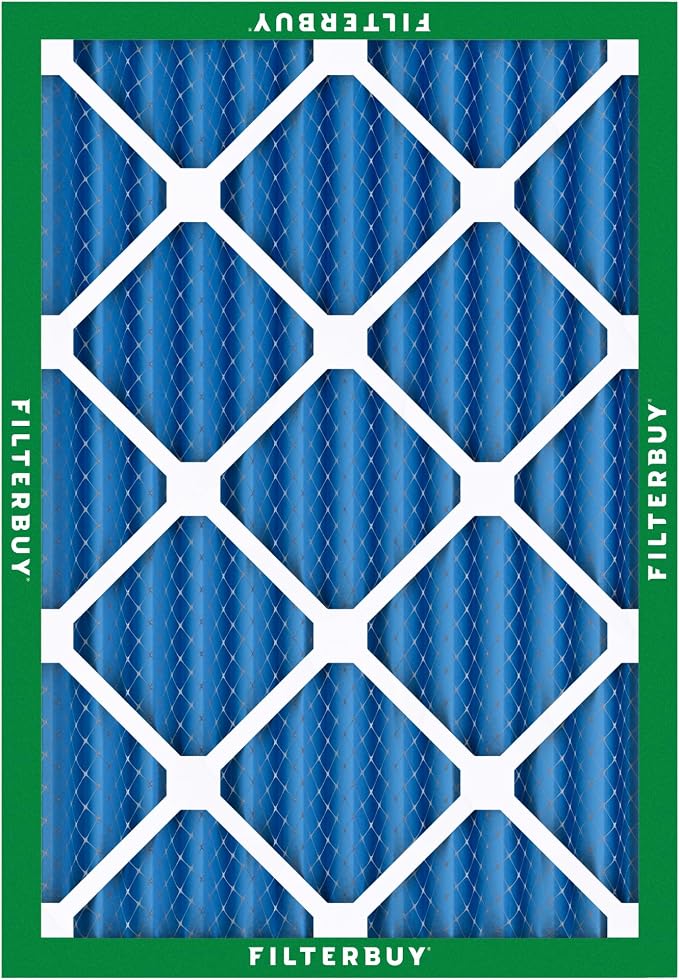 Filterbuy 20x25x2 Air Filter MERV 13 Optimal Smoke & Allergy Defense, - Image 9