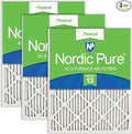 Nordic Pure 15x20x1 Pleated MERV 13 Air Filters 3 Pack by NordicPure