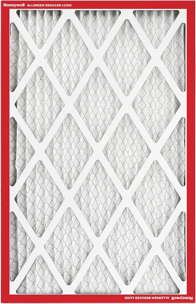Honeywell 18x24x1 MERV 11 Allergen Reducer 11000 Electrostatic Pleated HVAC AC - Image 2