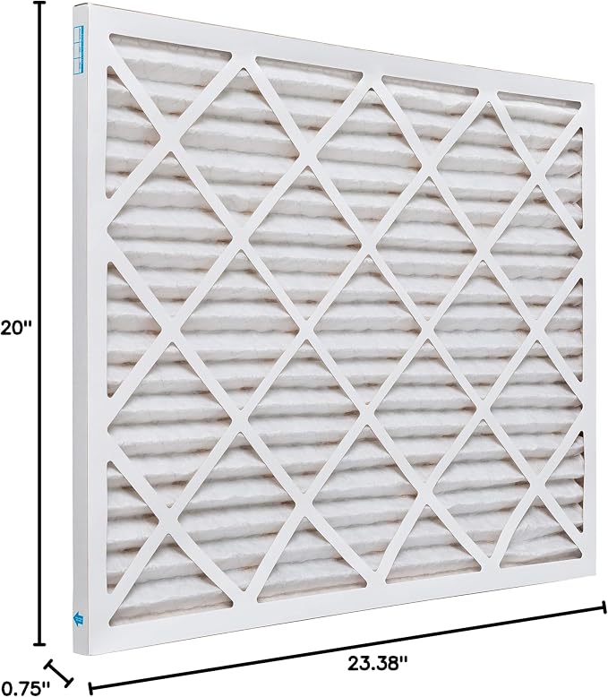 Aerostar 20x24x1 MERV 8 Air Filter, Pleated AC Furnace HVAC Filters, - Image 8