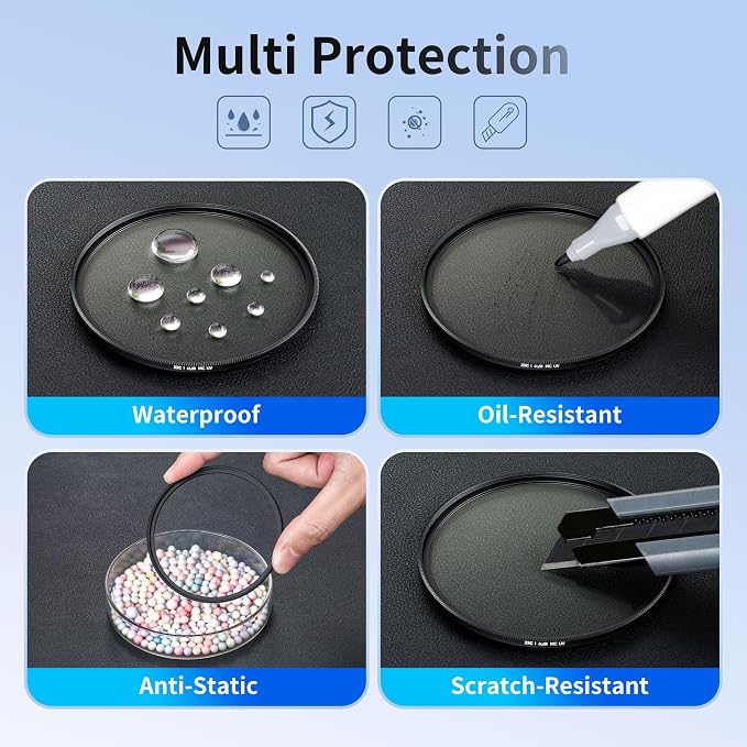 JJC 49mm Ultra Low Reflectivity UV Lens Protection Filter - Image 5