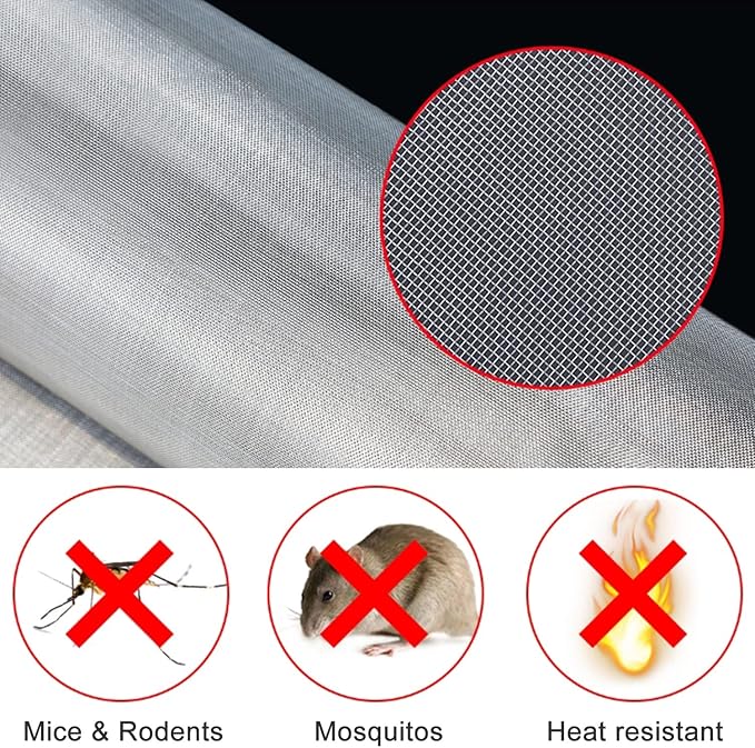 Stainless Steel Woven Wire Mesh, 304 Stainless Steel Woven Wire 30 Mesh Fine - Image 6
