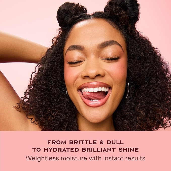 Shea Moisture Coconut & Hibiscus Smooth & Shine Oil Coconut & Hibiscus Softens And Hydrates Hair With Manketti And Coconut Oil For A Lightweight Texture 3.3 Fl Oz