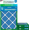 Filterbuy 12x24x2 Air Filter MERV 13 Optimal Smoke & Allergy Defense, by Filterbuy