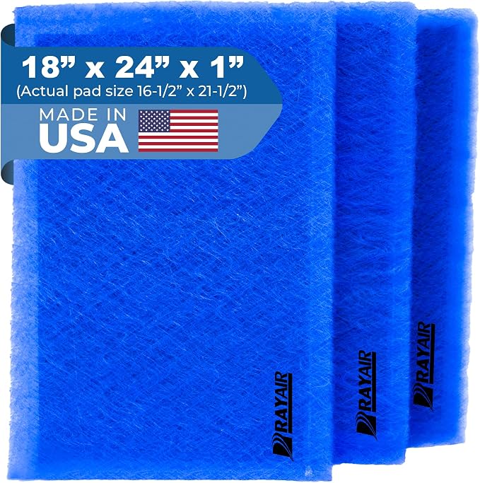 RAYAIR SUPPLY 18x24 Replacement Filter Pads Compatible by RAYAIR+SUPPLY