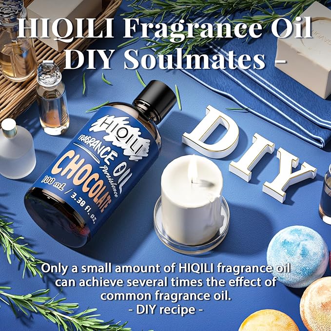 HIQILI Yogurt Fragrance Oil - Gourmand Scents for Essential Oil Diffuser, DIY Candle Making Supplies, Soap Making 3.38 Fl Oz