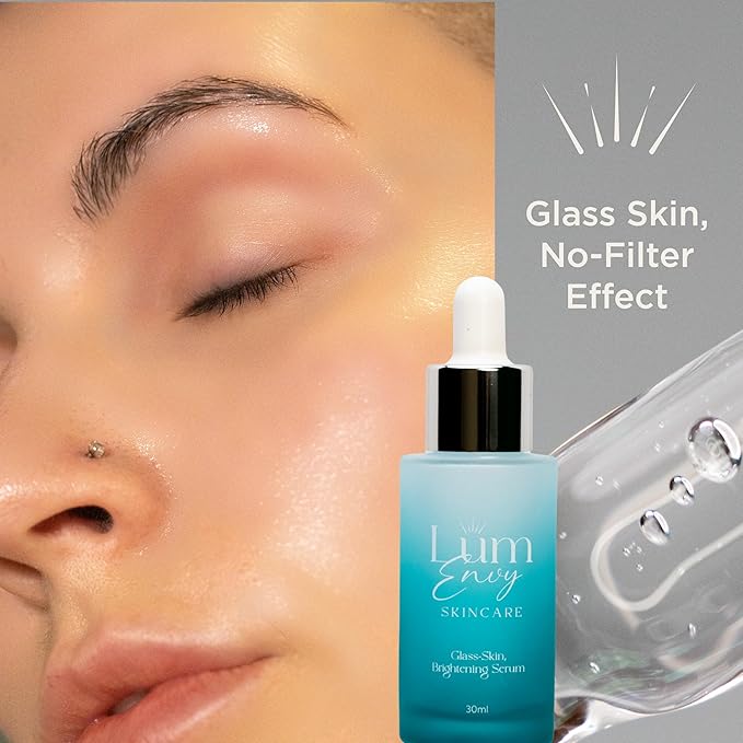 Salmon DNA Glass Skin Serum - Hydrating Korean Skincare Face Serum with PDRN, Niacinamide & Centella Asiatica | Brightening, Dry Skin, Anti-Aging, Dark Spots & Wrinkles | 30ml