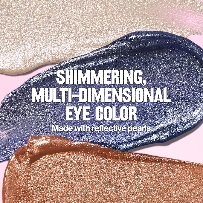 REVLON Glimmer Liquid Shadow, Smudge-Proof Shimmer Eyeshadow Makeup, Long Lasting, High Pigment, 207 Once in a Blue Moon