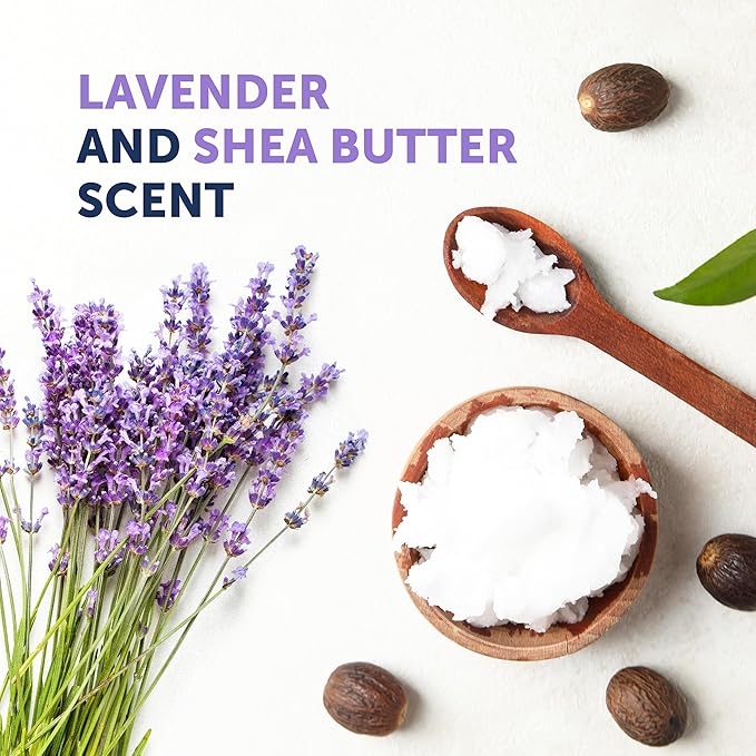 Truremedy Naturals Lavender Shea Butter Body Wash for Women - Aloe Lavender Body Wash with Shea Butter - Soothing Soap for Dry Skin - Hydrating Natural with Essential Oils - 12oz