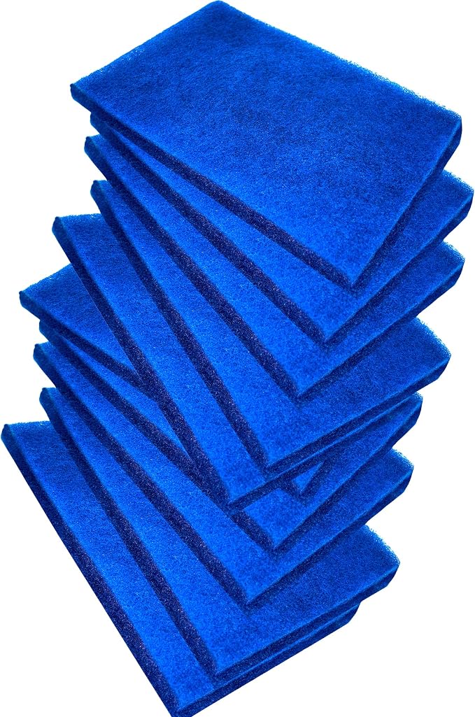 Premium Reusable Air Filter 10 Pack 20x20x1 by AQUPON