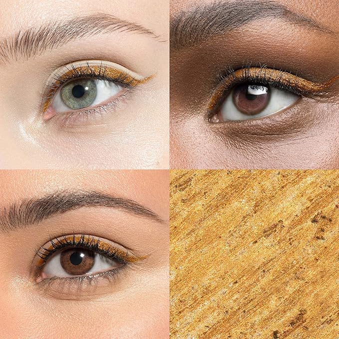 Julep When Pencil Met Gel Sharpenable Multi-Use Longwear Eyeliner Pencil - Sunset Gold Shimmer - Transfer-Proof - High Performance Liner