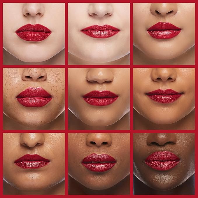 LAURA GELLER NEW YORK Modern Classic Lipstick - Red Radiance - Ultra-Rich Color - Luxurious and Lightweight - Cream Finish