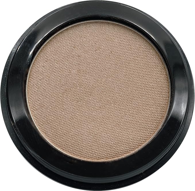 Sand Beige Cool Toned Taupe Neutral Light Brown Pressed Powder Single Vegan Eyeshadow; Talc, Paraben & Cruelty Free